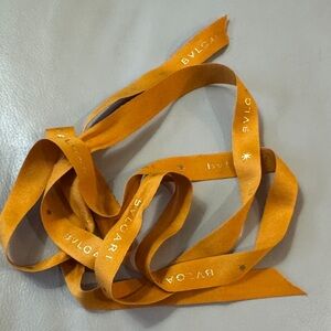 Bulgari Orange Ribbon Jewelry Accessory